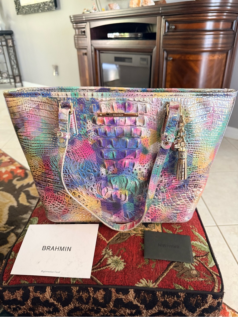 Brahmin Medium Asher -Chromatic Melbourne